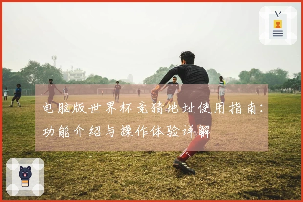 电脑版世界杯竞猜地址使用指南：功能介绍与操作体验详解